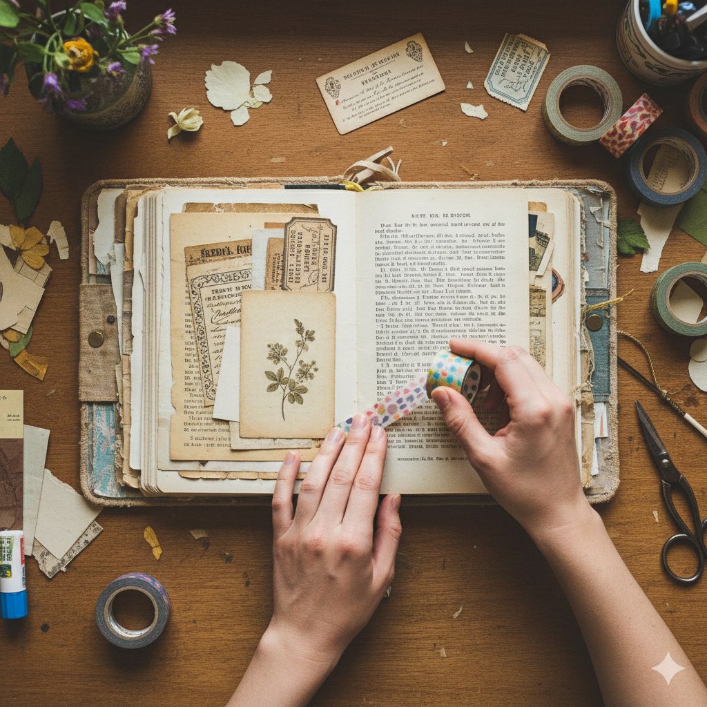 Junkbooks / Scrapbooking / Artbook / Junk Journaling