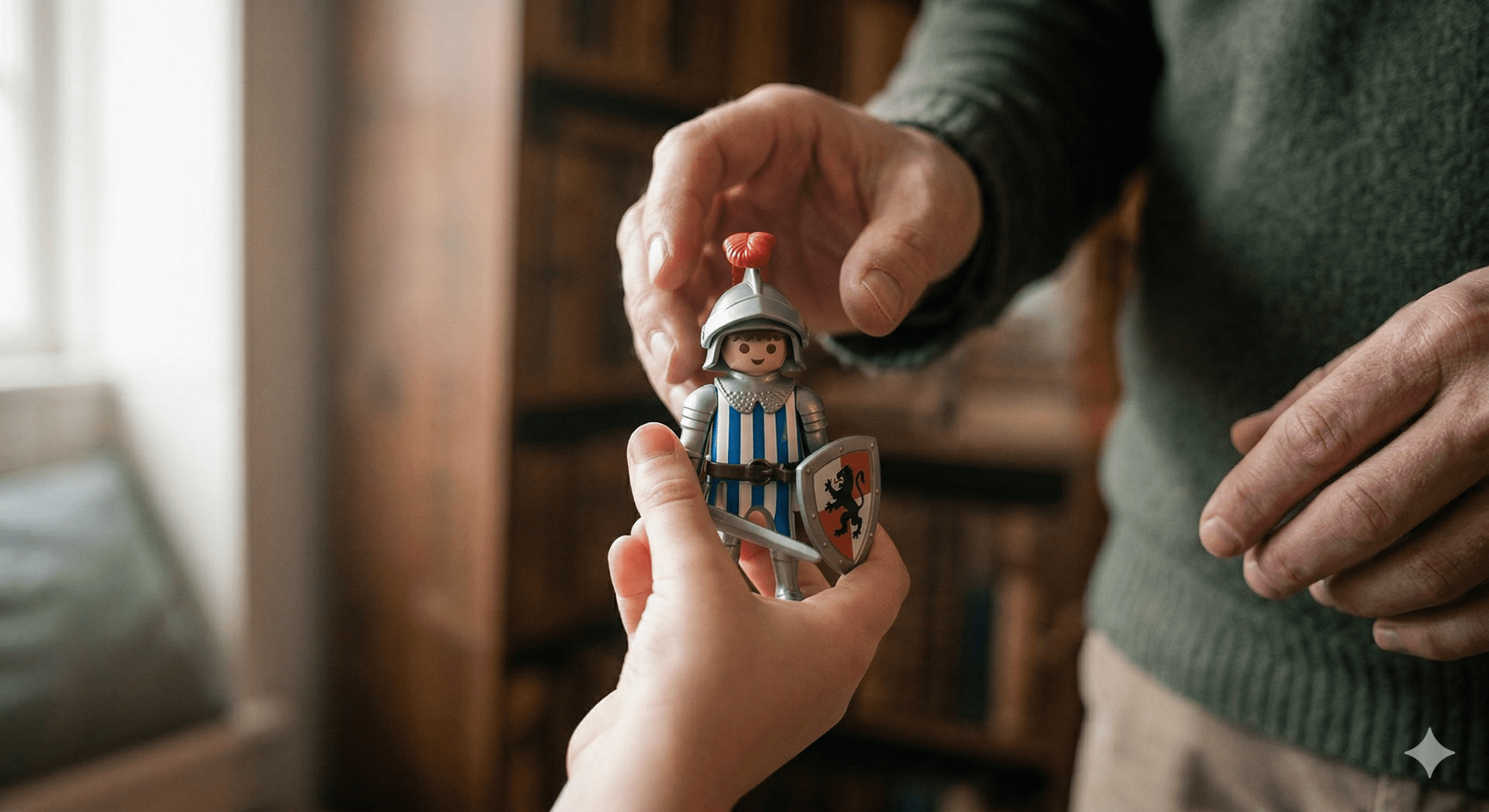 Playmobil Ritter Hände Kiste Figuren Kind