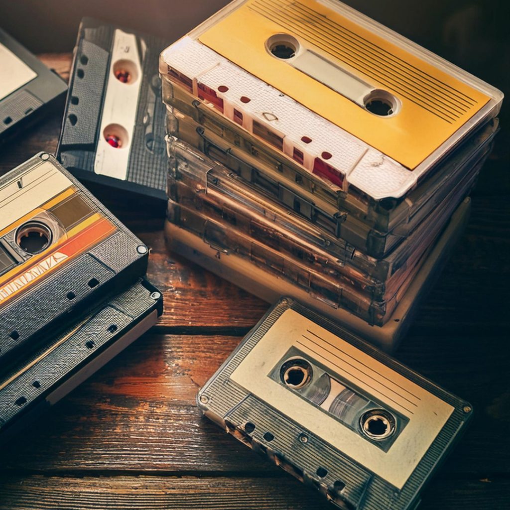 Musikkassetten Magnetbändern