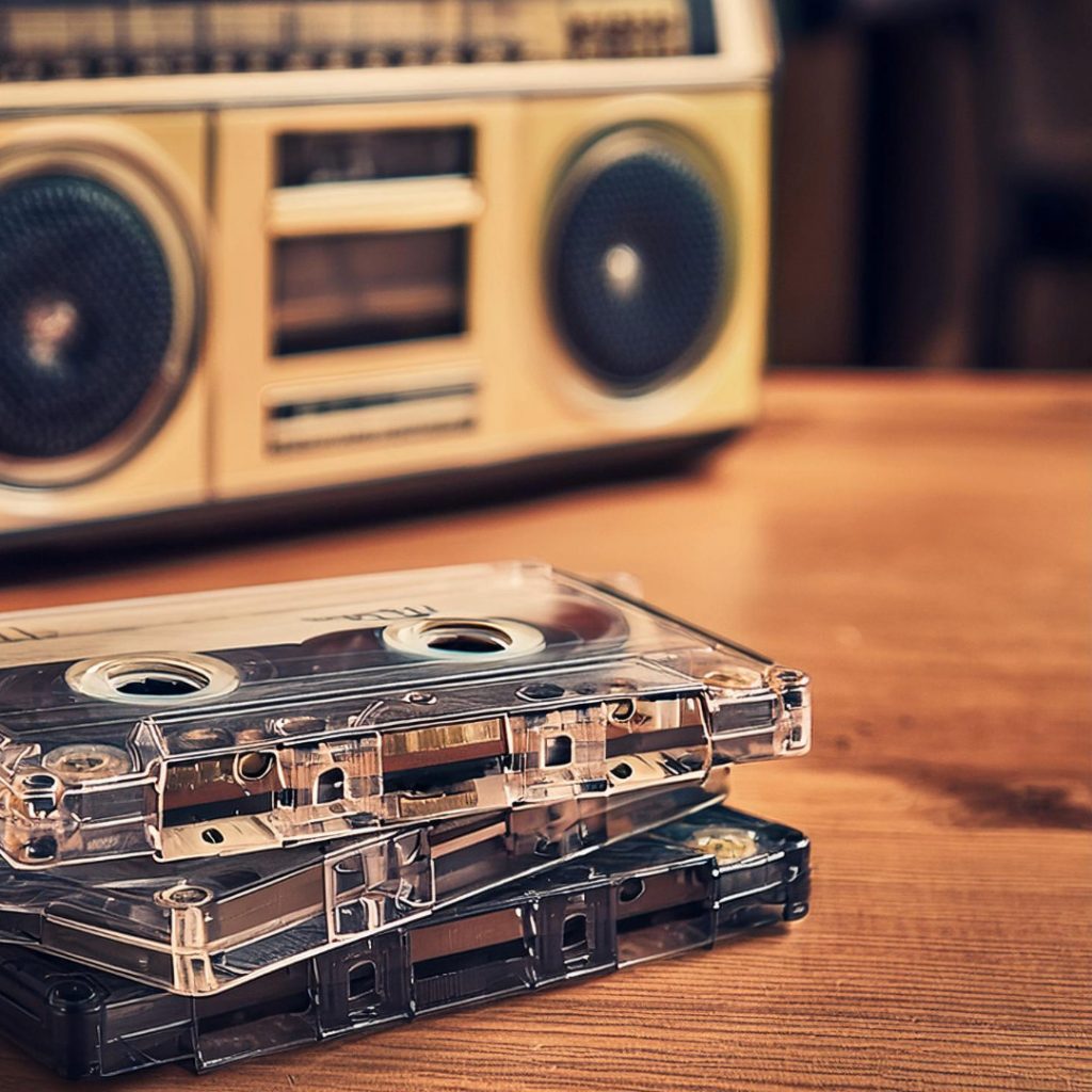 MCs - Buch-Spende Musikkassetten Magnetbändern