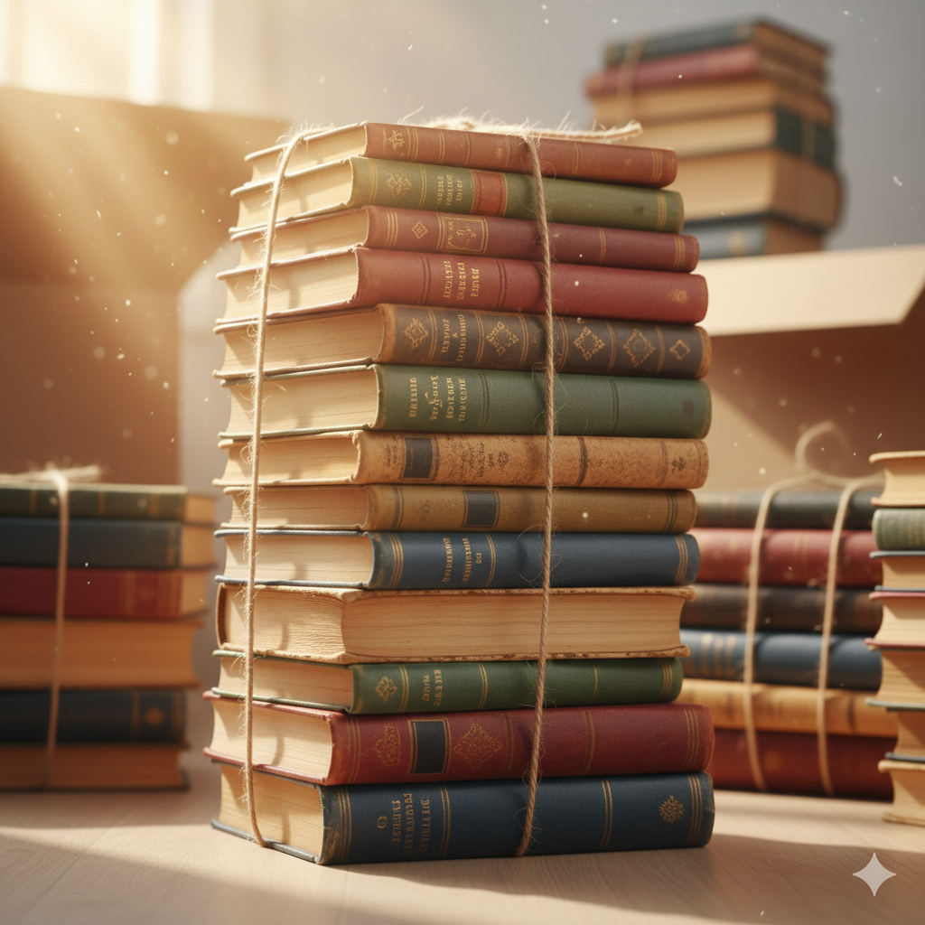 Vielen Dank für die alten Bücher Bündel