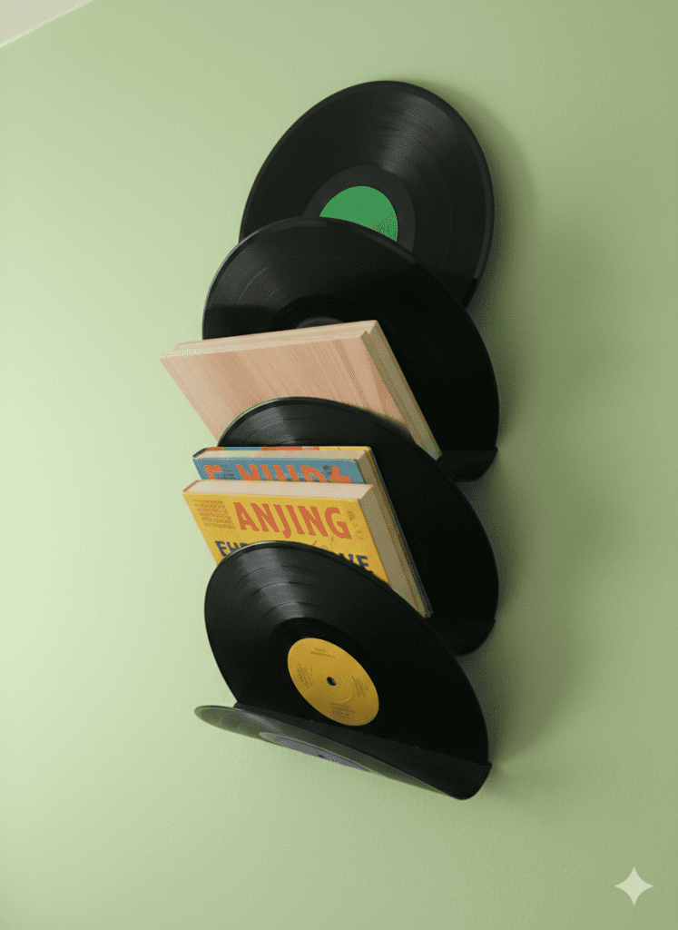 Upcycling Vinyl Schalplatte