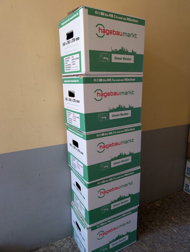 Hagebaumarkt Umzugskisten