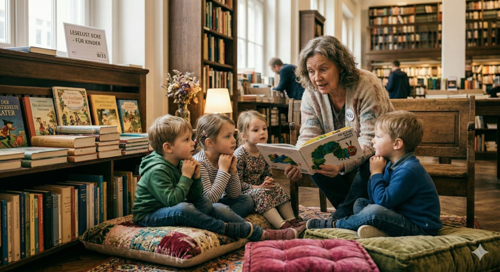 Lesen für Kinder - Buch-Spende Vorlesen Bücher Kinder