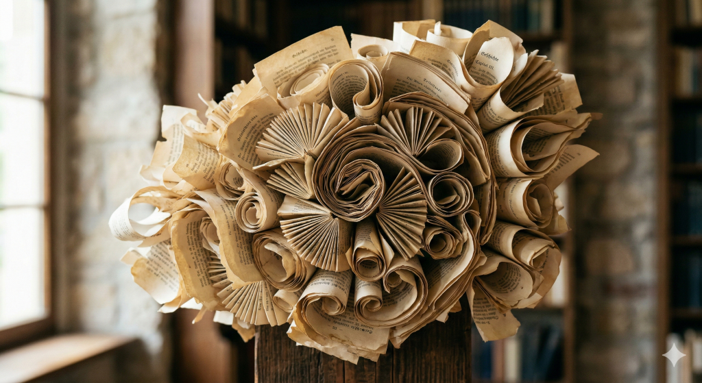 Was05 - Buch-Spende Aus Alt mach Neu: Upcycling