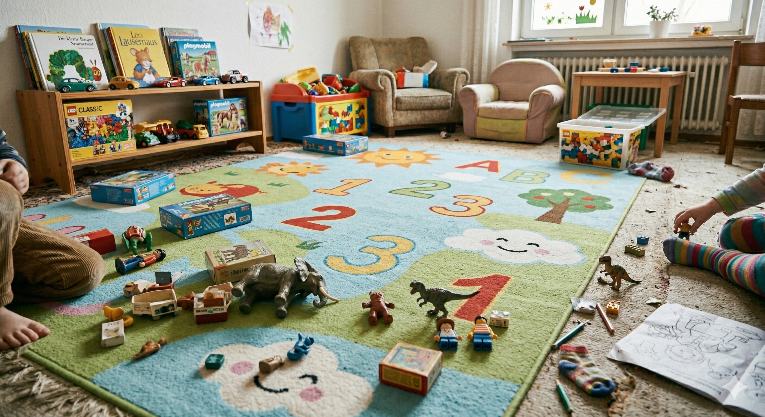 Spielfiguren und Forschung