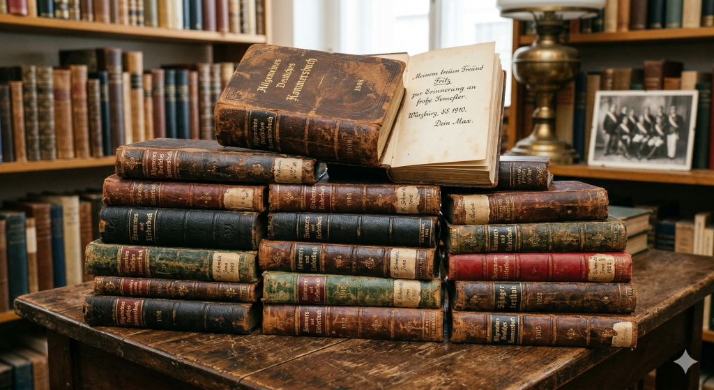 Sammlung Bücher Studentica
